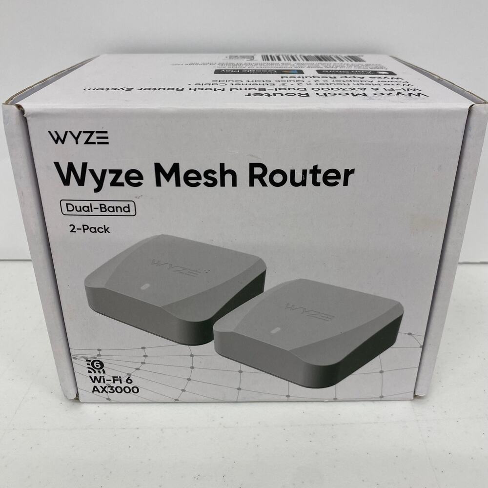 *PRE-OWNED* WYZE Mesh Router 2 pack *See Description*